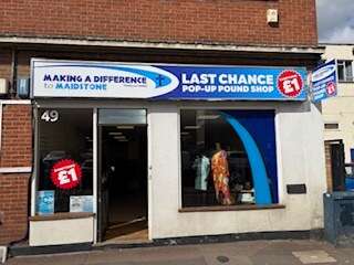 £1 Pop up Shop