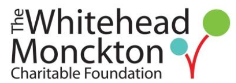 Thanks to Whitehead Monckton Foundation